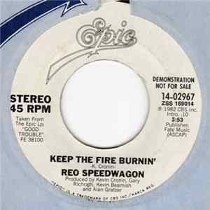 REO Speedwagon - Keep The Fire Burnin' FLAC