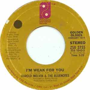 Harold Melvin And The Bluenotes - I'm Weak For You / The Love I Lost (Part 1) FLAC