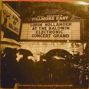 Lorin Hollander - Lorin Hollander At The Fillmore East FLAC