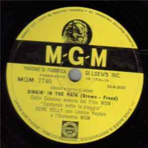 Gene Kelly Con Lennie Hayton E Orchestra MGM - Singin' In The Rain / All I Do Is Dream Of You FLAC