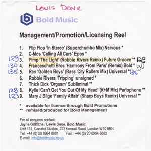 Various - Management/Promotion/Licensing Reel FLAC