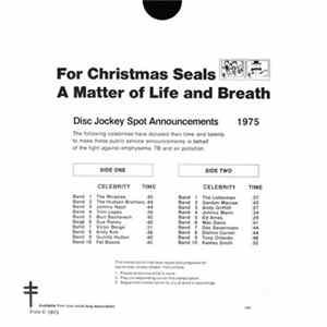 Various - Christmas Seal Campaign 1975: Disc Jockey Spot Announcements FLAC