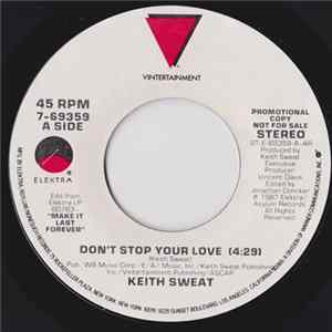Keith Sweat - Don't Stop Your Love FLAC