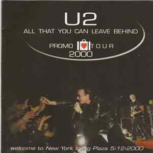 U2 - Welcome To New York Irving Plaza 5/12/2000 FLAC