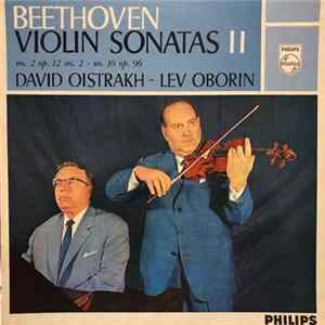 David Oistrach, Lev Oborin, Ludwig Van Beethoven - Violinsonaten II Nr. 2 op. 12.2 - Nr 10. op. 96 FLAC