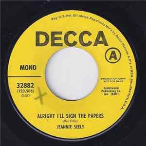 Jeannie Seely - Alright, I'll Sign The Papers FLAC
