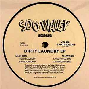 Vin Sol & Matrixxman - Dirty Laundry EP FLAC