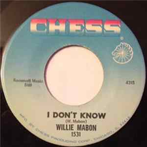 Willie Mabon - I Don't Know / Worry Blues FLAC
