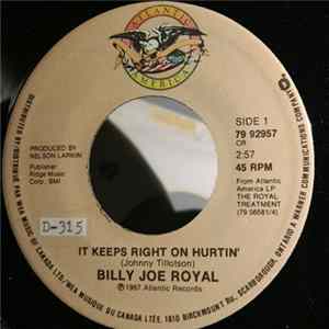 Billy Joe Royal - It Keeps Right On Hurtin' FLAC
