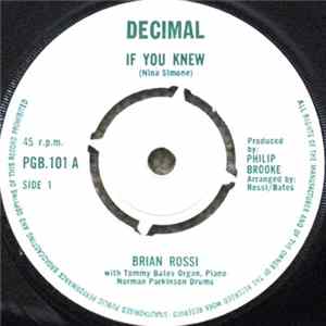 Brian Rossi - If You Knew FLAC
