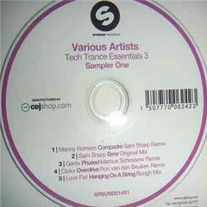 Various - Tech Trance Essentials 3 - Sampler One FLAC