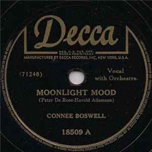 Connee Boswell - Moonlight Mood / Savin' All I Can For Uncle Sam, Yes Mam (But I'm Savin' My Love For You) FLAC