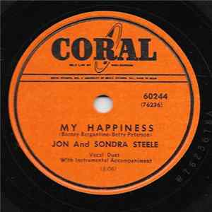 Jon And Sondra Steele - My Happiness / I'd Love To Call You Sweetheart FLAC
