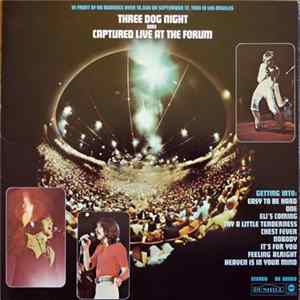 Three Dog Night - Captured Live At The Forum FLAC