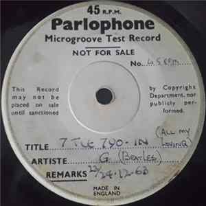 The Beatles - All My Loving FLAC