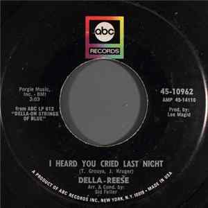 Della Reese - I Heard You Cried Last Night FLAC