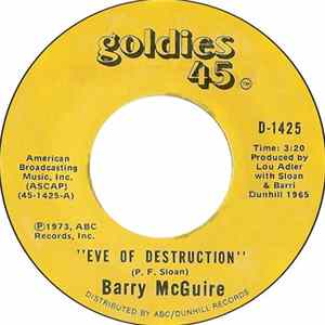 Barry McGuire - Eve Of Destruction / Child Of Our Times FLAC