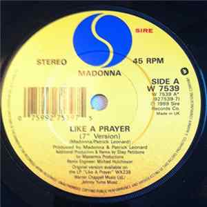 Madonna - Like A Prayer FLAC
