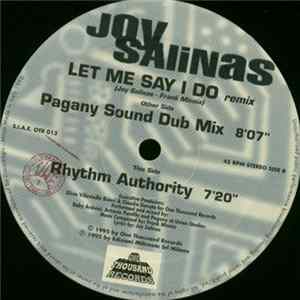 Joy Salinas - Let Me Say I Do (Remix) FLAC