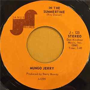 Mungo Jerry - In The Summertime FLAC