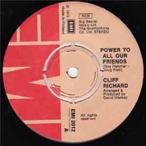 Cliff Richard - Power To All Our Friends FLAC