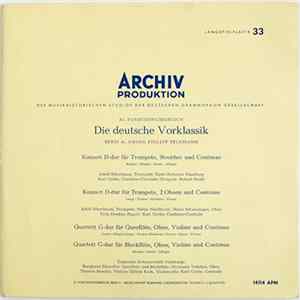 Georg Philipp Telemann - 2 Konzerte Für Trompete - 2 Quartette FLAC