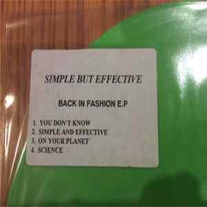 Simple But Effective - Back in Fashion EP FLAC