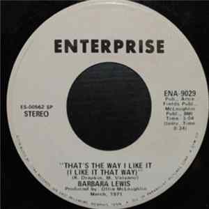 Barbara Lewis - That's The Way I Like It (I Like It That Way) FLAC