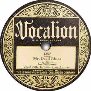Joe Williams - Mr. Devil Blues / I Want It Awful Bad FLAC