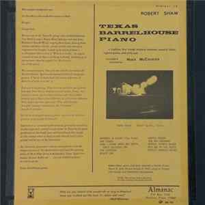 Robert Shaw - Texas Barrelhouse Piano FLAC