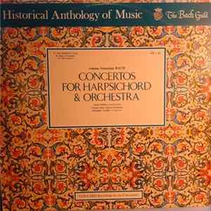 J.S. Bach / Chamber Orchestra of the Vienna State Opera, Miltiades Caridis, Anton Heiller - Concertos for Harpsichord and Orchestra FLAC