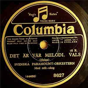 Svenska Paramount-Orkestern - Det Är Vår Melodi / Nutidsflickan FLAC