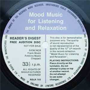 Sacha Distel, Johnny Harris - Mood Music For Listening And Relaxation FLAC