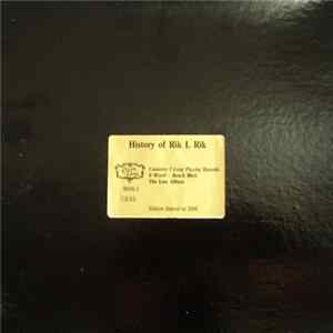 Rik L Rik - History Of Rik L Rik FLAC