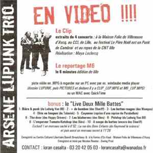 Arsene Lupunk - Live Deux Mille Battes FLAC