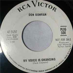 Don Bowman - My Voice Is Changing FLAC
