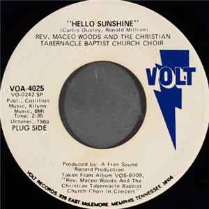 Rev. Maceo Woods And The Christian Tabernacle Baptist Church Choir - Hello Sunshine FLAC