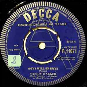 Wendy Walker - Boys Will Be Boys FLAC