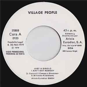 Village People, The Manhattan Transfer - Just A Gigolo I Ain´t Got Nobody / Jealous Eyes FLAC