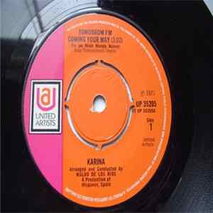 Karina - Tomorrow I'm Coming Your Way FLAC