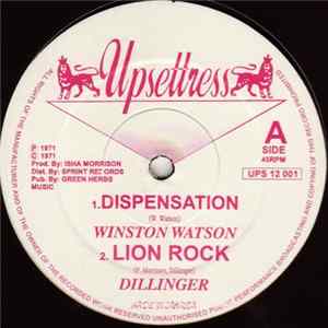 Winston Watson / Dillinger - Dispensation / Lion Rock FLAC