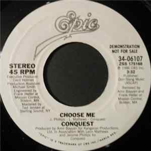 Conquest - Choose Me FLAC