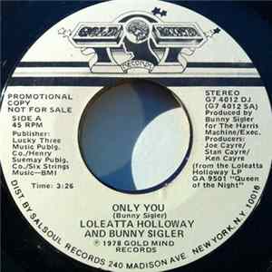 Loleatta Holloway & Bunny Sigler - Only You FLAC