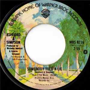 Ashford & Simpson - Somebody Told A Lie / It Came To Me FLAC