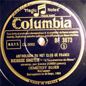 Bessie Smith - Cemetery Blues / Any Woman's Blues FLAC