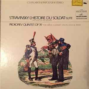 Stravinsky / Prokofiev : Chamber Ensemble, Gennady Rozhdestvensky - L'Histoire Du Soldat-Suite = The Story Of The Soldier / Quintet, Op. 39 For Oboe, Clarinet, Vioin, Viola & Bass FLAC