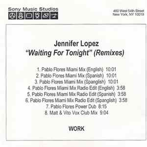 Jennifer Lopez - Waiting For Tonight (Remixes) FLAC