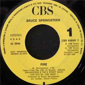 Bruce Springsteen - Fire FLAC