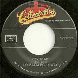 Loleatta Holloway - Cry To Me / Mother Of Shame FLAC