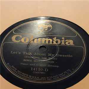 Rosa Henderson - Mama Is Waitin' For You / Let's Talk About My Sweetie FLAC